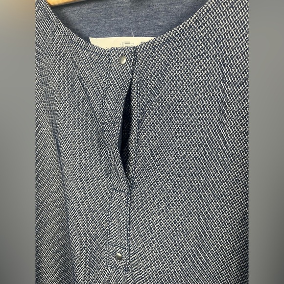 New Ann Taylor Loft Outlet Blue Sleeveless Dress size XL - Picture 6 of 8